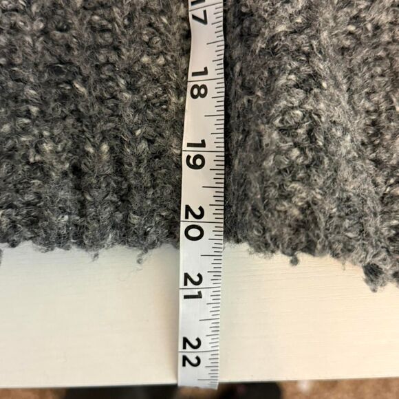 Weather Vane Women's Grey and Blue Sweater - Picture 6 of 7